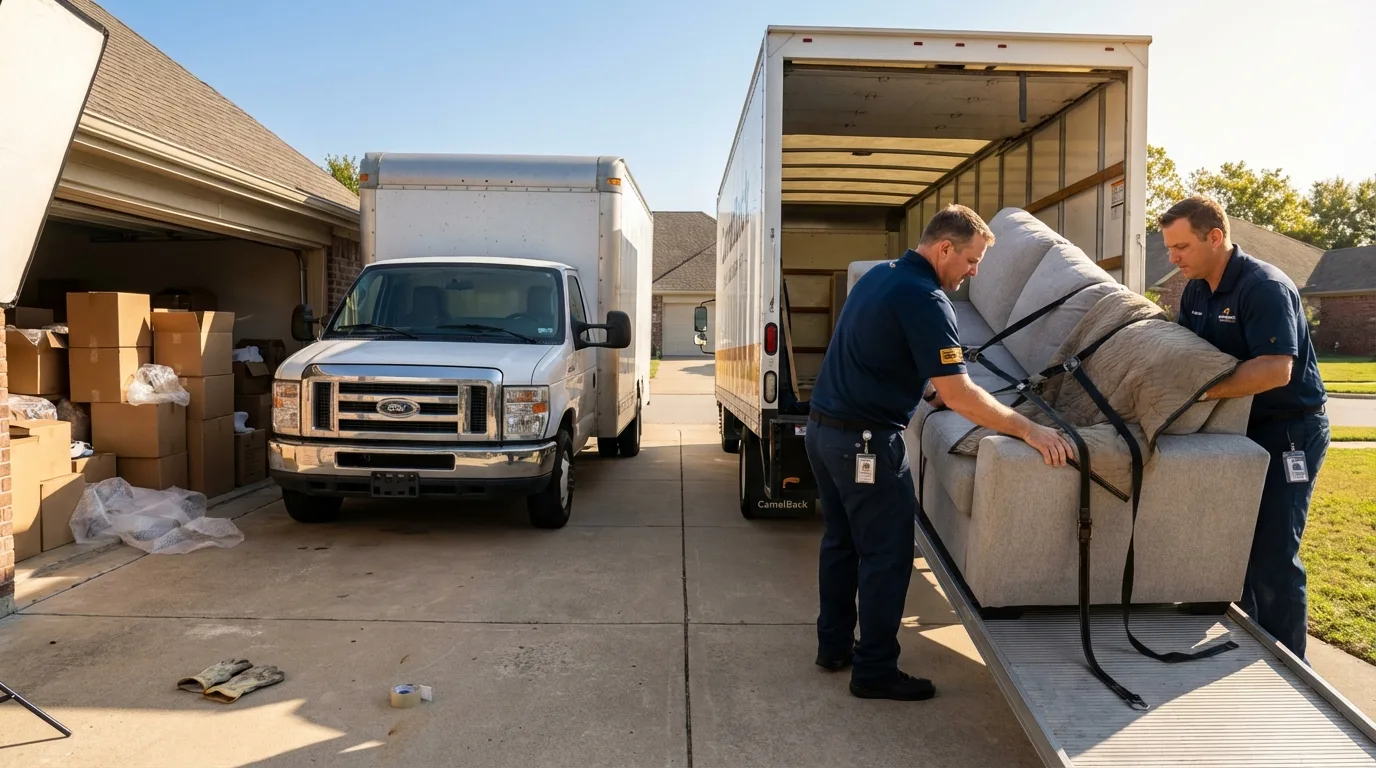 DIY truck vs professional crew comparison in Coopersville